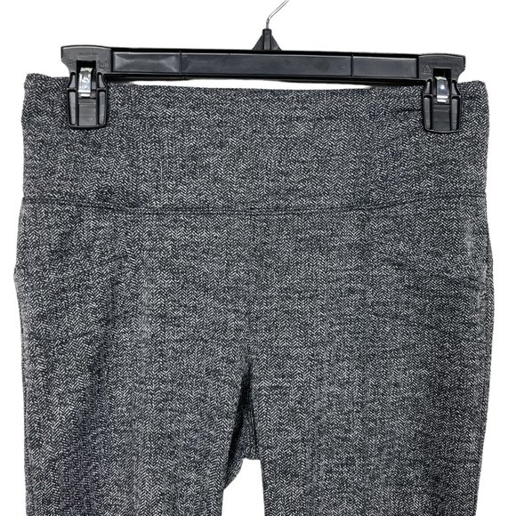 Athleta Delancey Herringbone Leggings Tights Gray Black Size S XL Full Length - Picture 7 of 11